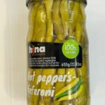Hina Hot Peppers Feferoni 650g
