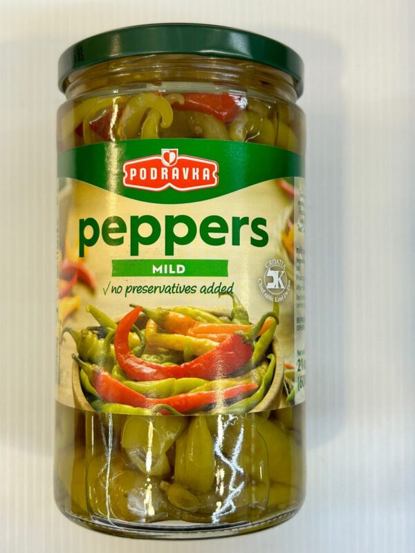 Podravka Peppers Mild No Preservatives Added