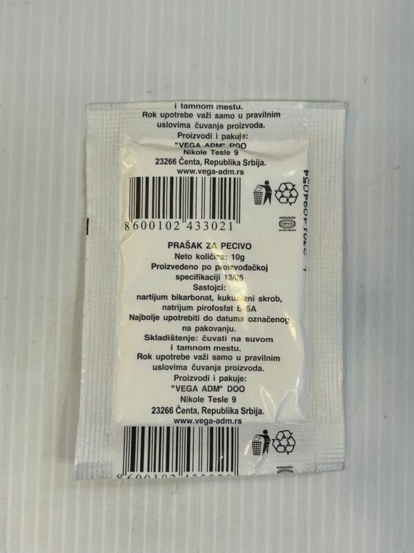 Vega Prasak Za Pecivo 10g - Image 2