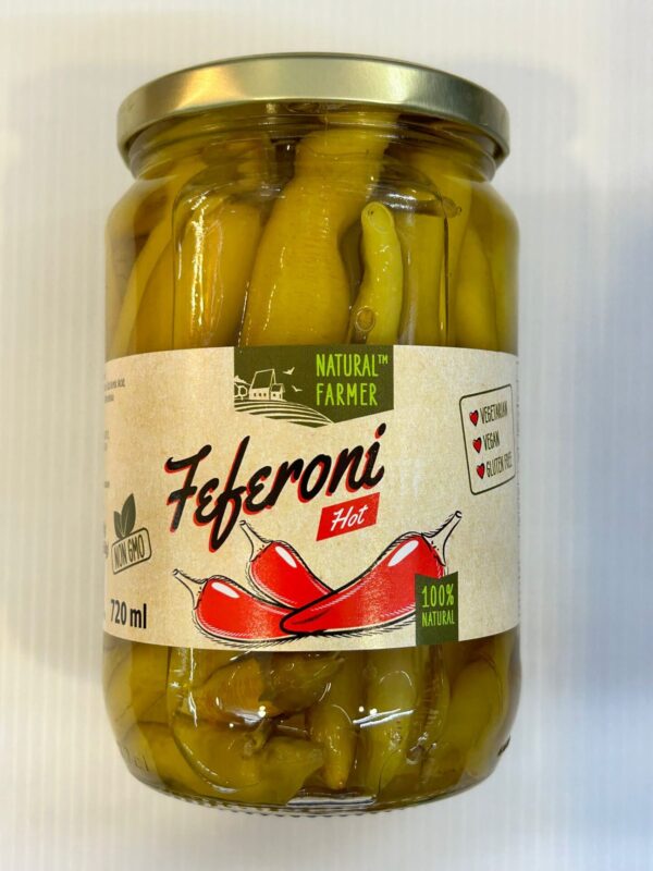 Natural Farmer Feferoni Hot 720ml