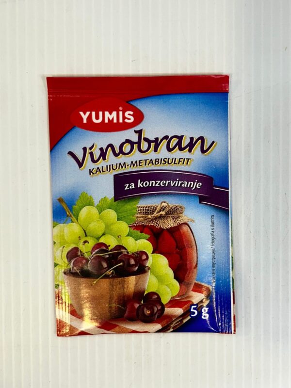 Yumis Potassium Metabisulfite 5g