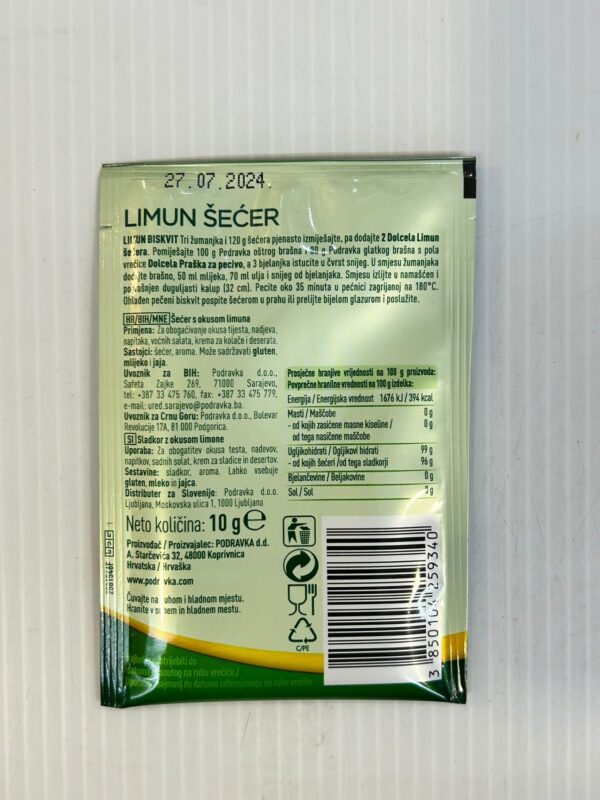 Dolcela Limun Secer 10g - Image 3