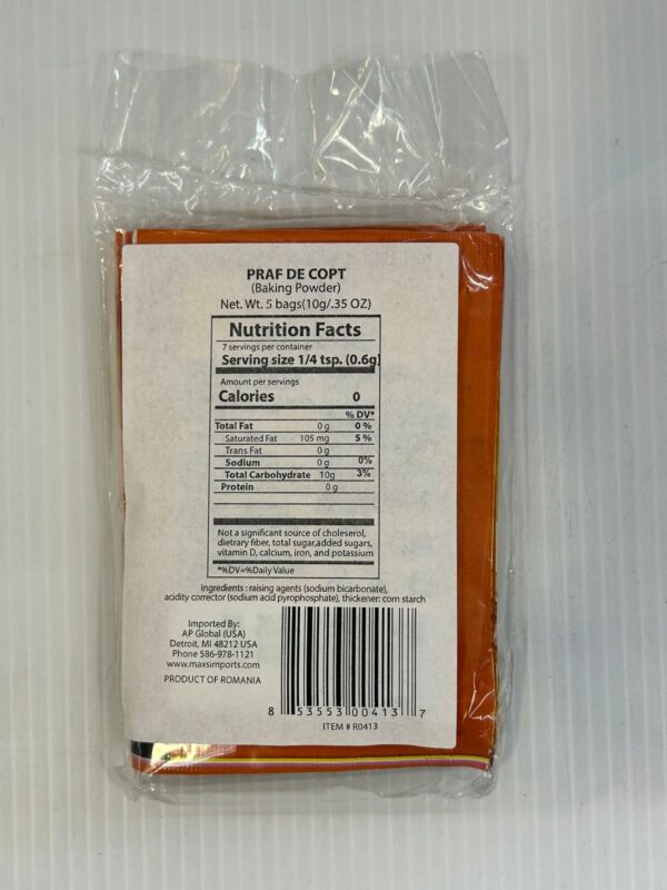 Livada Baking Powder 0.6g - Image 2