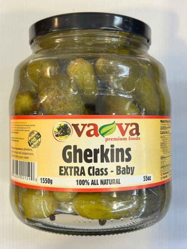 Va-Va Gherkins Extra Class-Baby 1550g