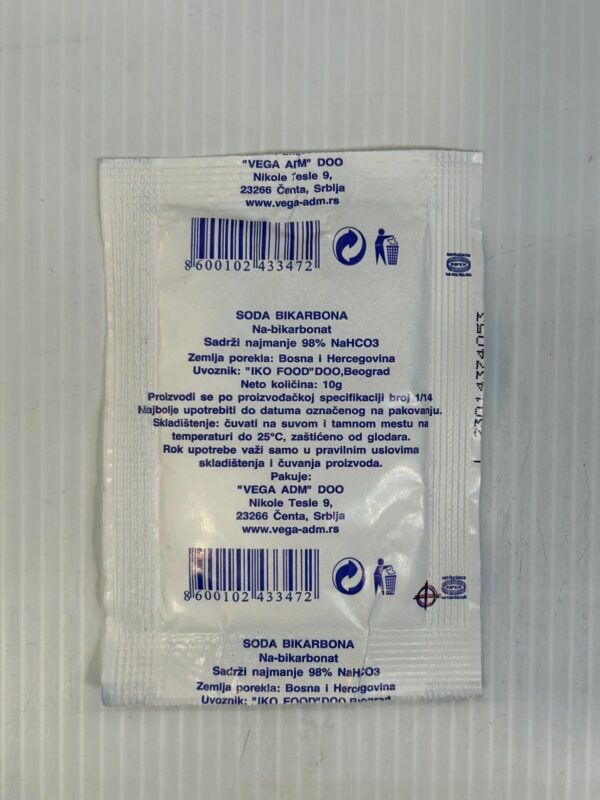 Vega Soda Bikarbona 10g