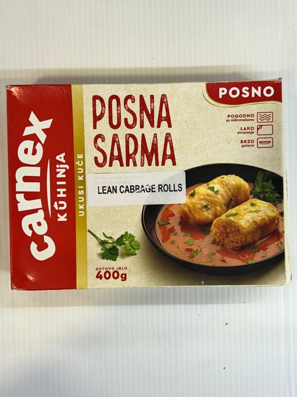 Carnex Kuhinja Posna Sarma Lean Cabbage Rolls 400g