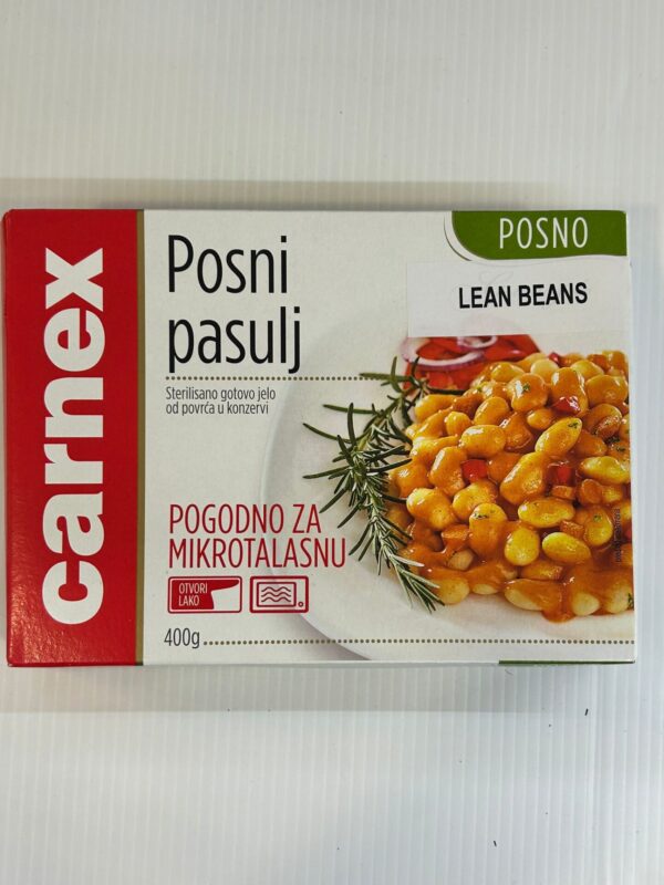 Carnex Posni Pasulj Lean Beans 400g