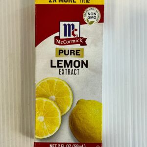 Mc Cormick Pure Lemon Extract 59ml