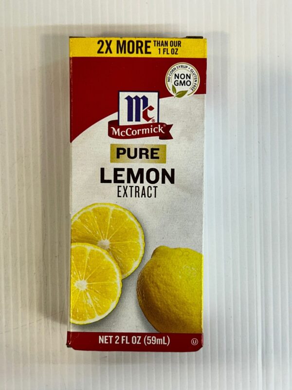 Mc Cormick Pure Lemon Extract 59ml