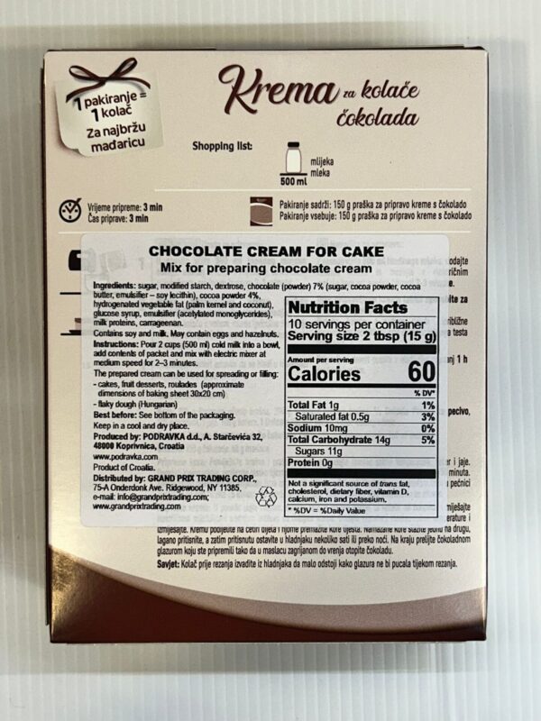 Dolcela Chocolate Cream For Cake 150g - Image 2