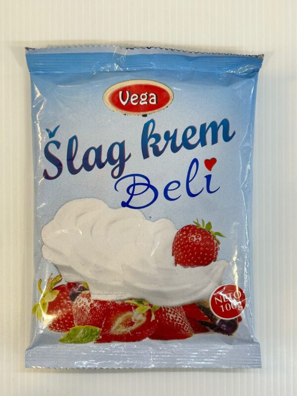 Vega Slag Krem Beli 100g