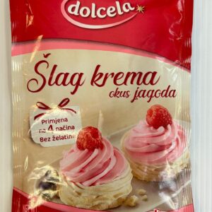 Dolcela Strawberry Whipped Topping 66g