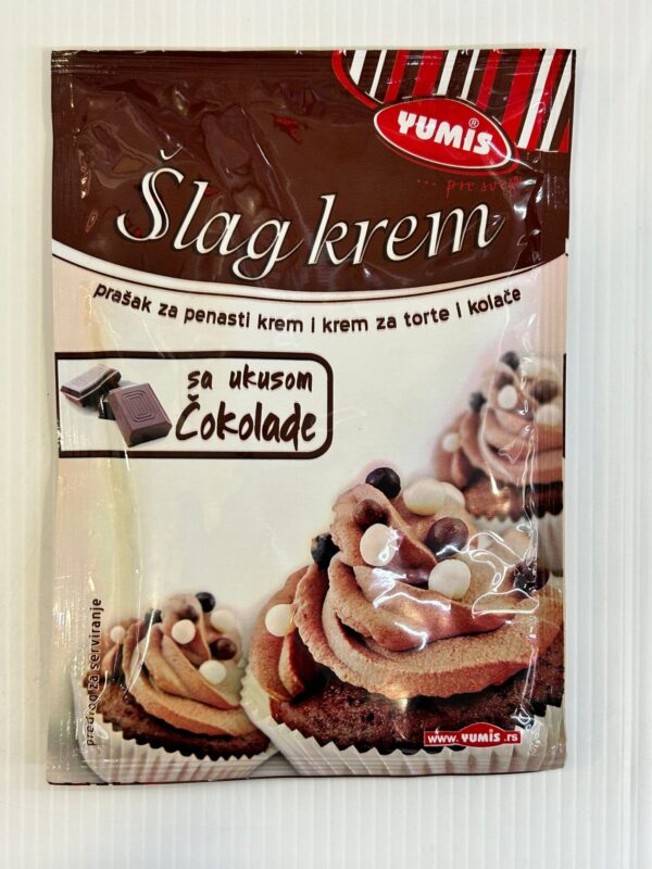 Yumis Slag Krem Whipped Cream Chocolate 60g