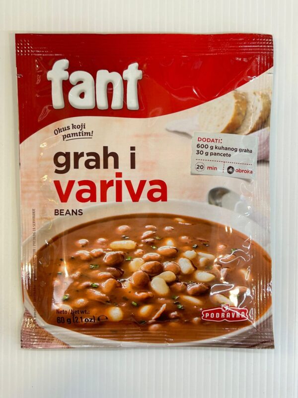 Fant Seasoning Mix For Beans 60g