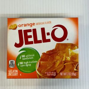 JELL-O Orange Gelatin Dessert 85g