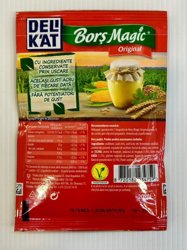Delikat Bors Magic Original 20g - Image 3