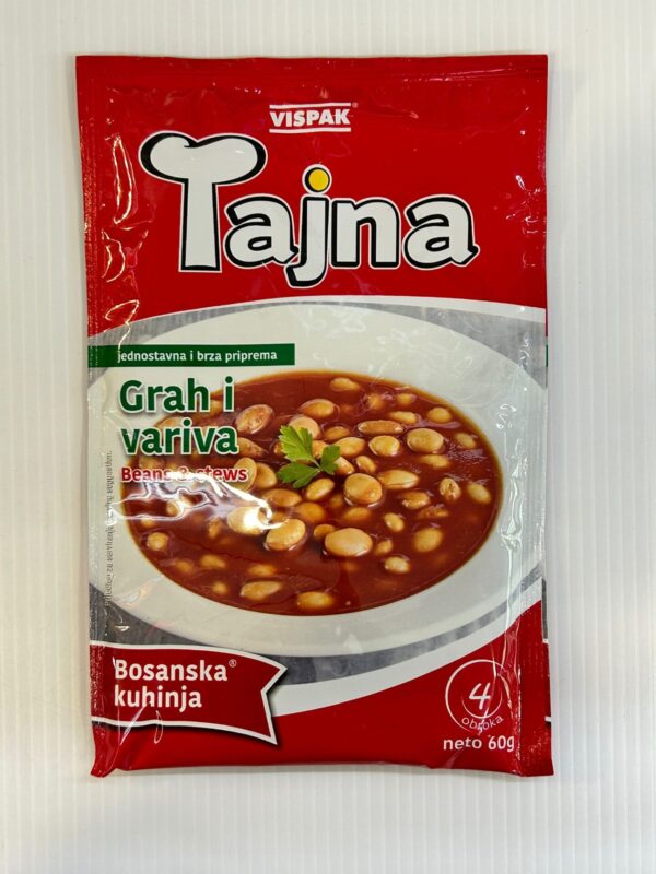 Vispak Tajna Seasoning Mix For Beans And Stews 60g