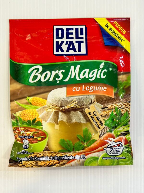 Delikat Bors Magic Cu Legume 65g