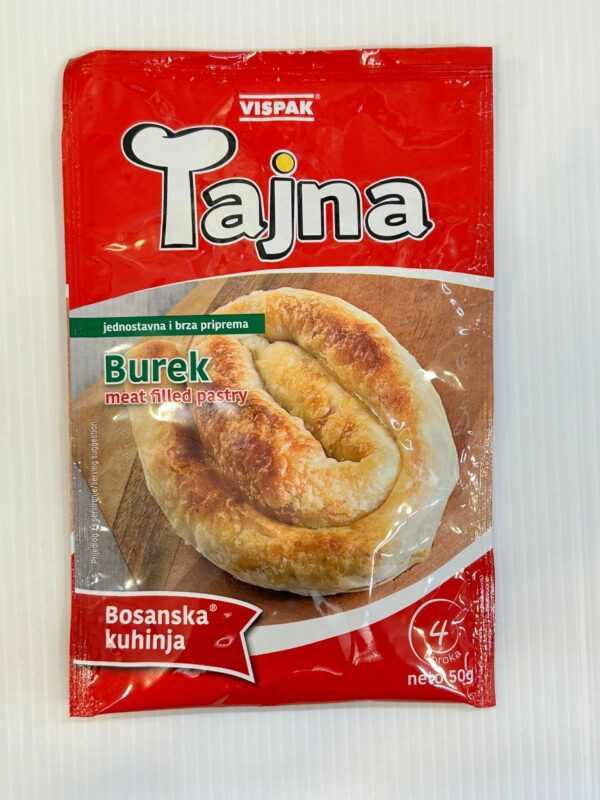 Vispak Tajna Seasoning Mix For Burek Meat Filled Pastry 50g