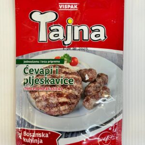Vispak Tajna Seasoning Mix For Minced Meat Sticks & Burgers 40g