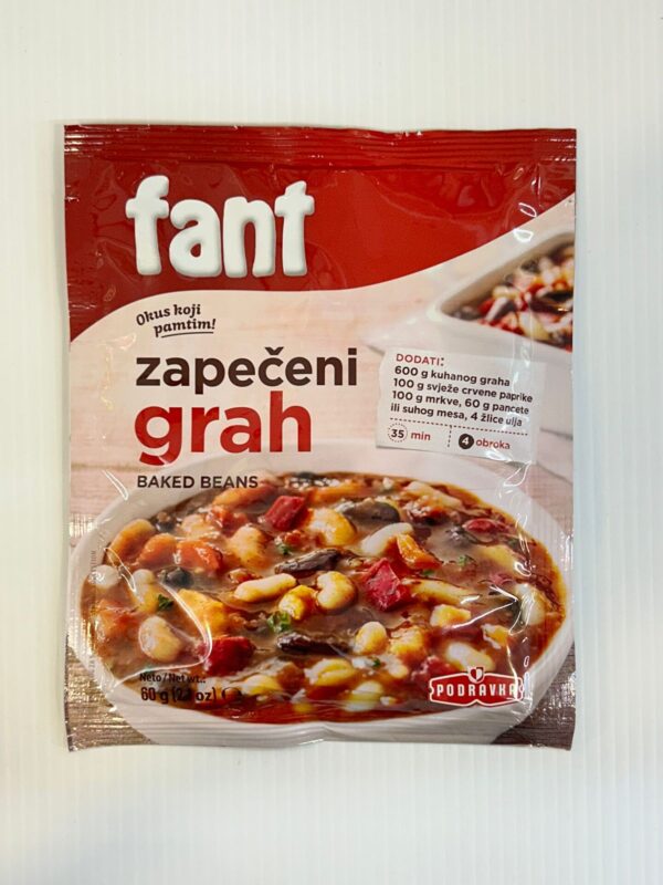 Fant Seasoning Mix For Baked Beans 60g