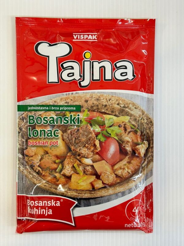 Vispak Tajna Seasoning Mix For Bosnian Pot 50g