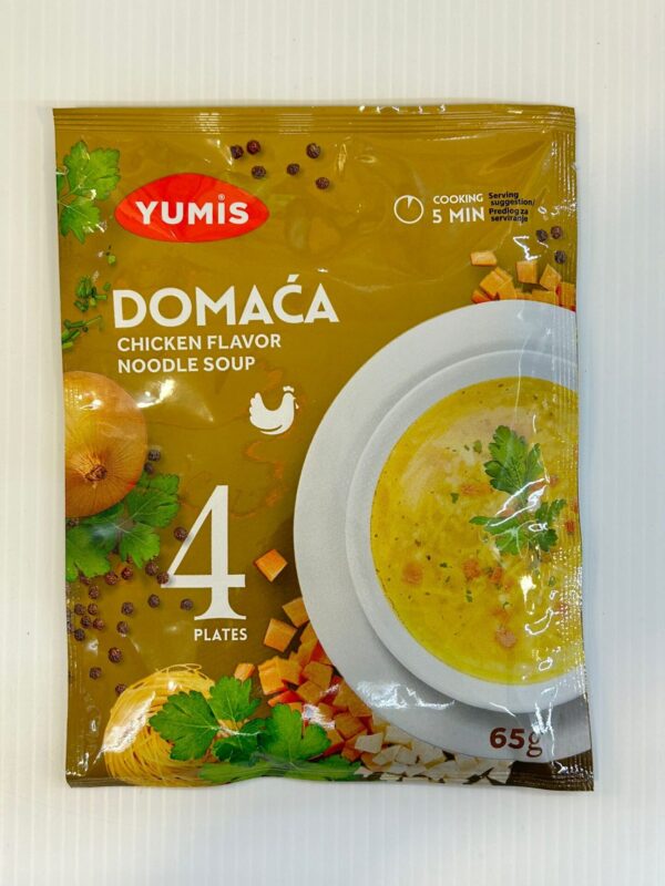 Domaca Chicken Flavor Noodle Soup 65g
