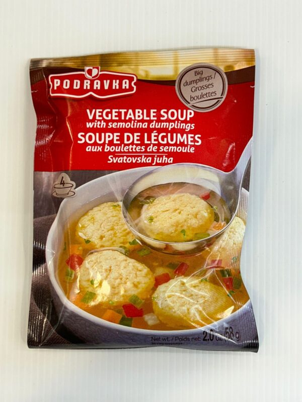 Podravka Vegetable Soup With Semolina Dumplings 58g