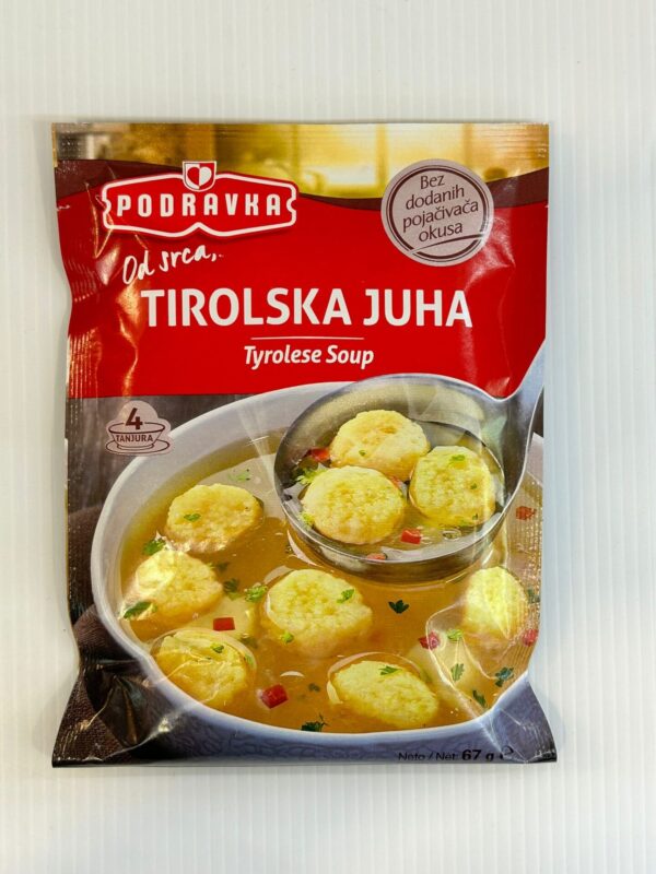 Podravka Tyrolese Soup With Semolina Balls 67g