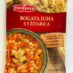 Podravka Hearty Vegetable Soup With 5 Grains 80g