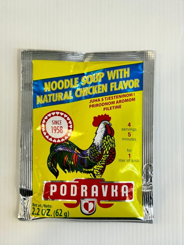 Podravka Noodle Soup With Natural Chicken Flavor 62g