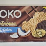 Novo Coko Princeza Tea Biscuits With Coconut Coated With Chocolate 230g