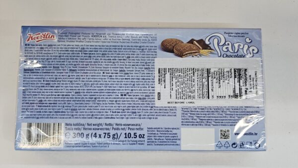 Koestlin Paris Cream Filled Cocoa Biscuit Chocolate Flavor 300g - Image 3