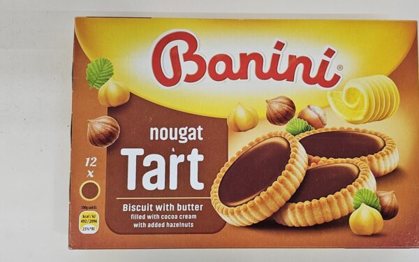 Banini Nougat Tart Biscuit With Butter  210g