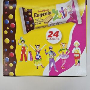 Dobrogea Eugenia Biscuits With Milk & Cocoa Cream 24 Pachete 36g