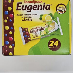 Dobrogea Eugenia Biscuits With Lemon Flavour 24 Pachete 36g (864g)