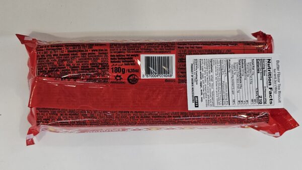 Klas Bosanski Lokum Butter Flavor Tea Biscuits 180g - Image 3
