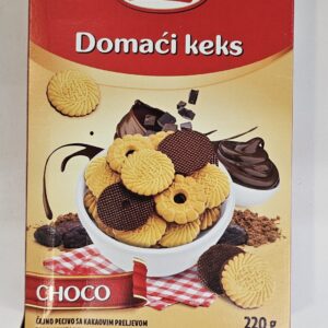 Kent Domaci Keks Choco Tea Biscuit With Cocoa Topping 220g